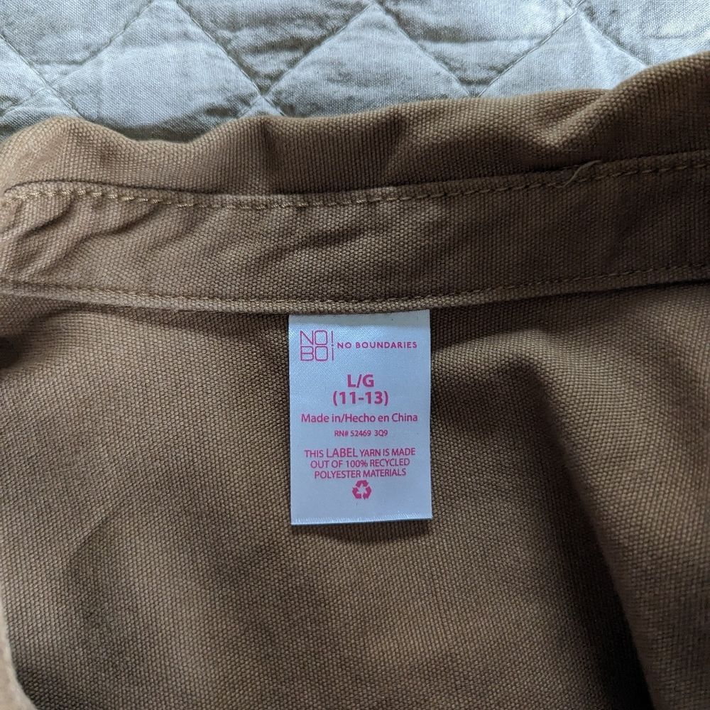 No Boundaries Size Large Canvas Jacket - image 6